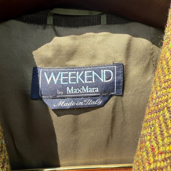 Weekend Max Mara Olive Green Blazer - Picture 5 of 15